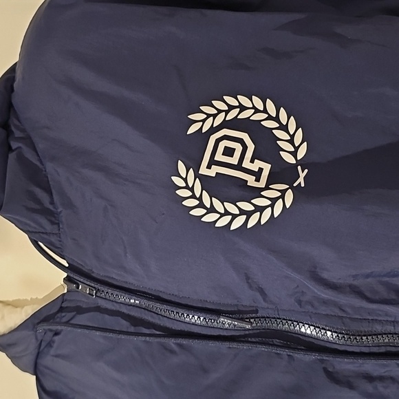 NWT PINK Victoria's Secret Navy Sherpa Jacket - Picture 2 of 8